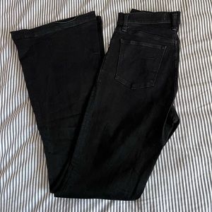 High-waist Black Flare Jeans from Abercrombie
